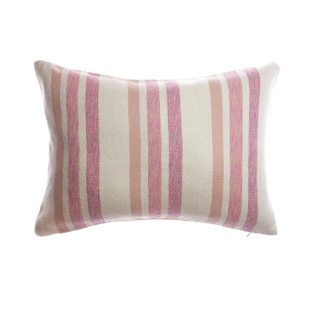 Soft Wool Woven Lumbar Pillow - Image 4