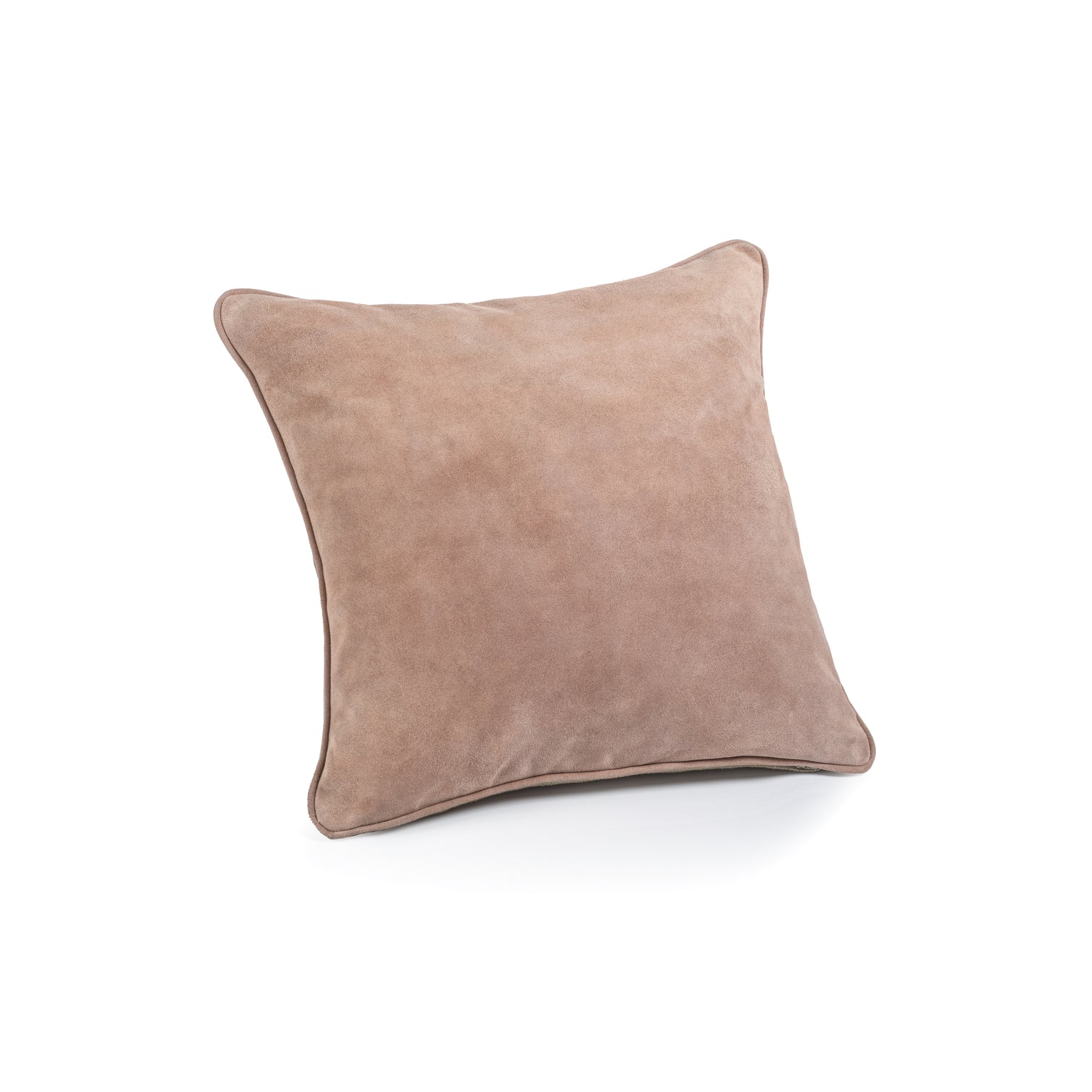 Amalfi Blush Suede Linen Blend Accent Pillow - Image 3