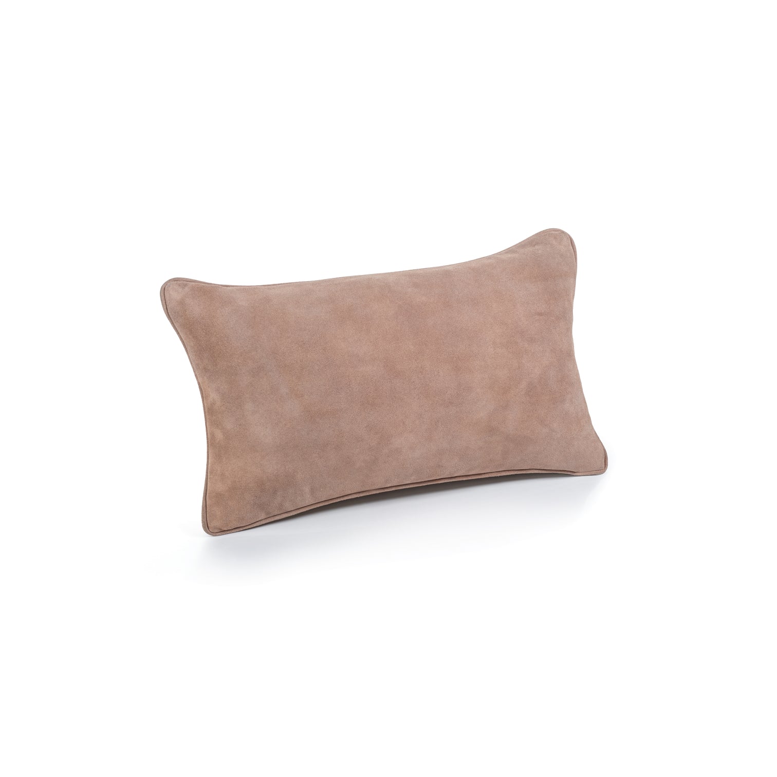Amalfi Blush Suede Linen Blend Accent Pillow - Image 5