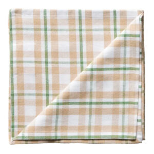 Napkins Plaided Beige (set of 2)